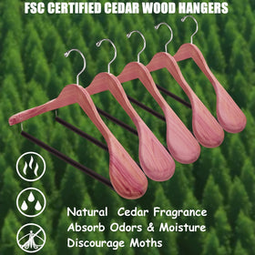 Amber Home cedar fragrance refreshes the closet and keeps fabrics fresh.