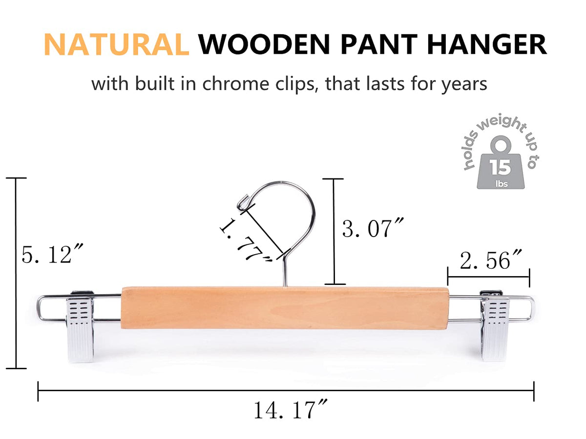 Amber Home hanger with chrome swivel hook for easy access.