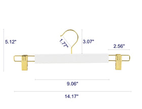 Amber Home gold hook 360 swivel pant hanger for easy access