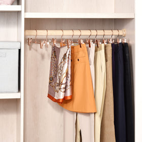 Amber Home multi-use hangers suitable for hats, ties, scarves and more