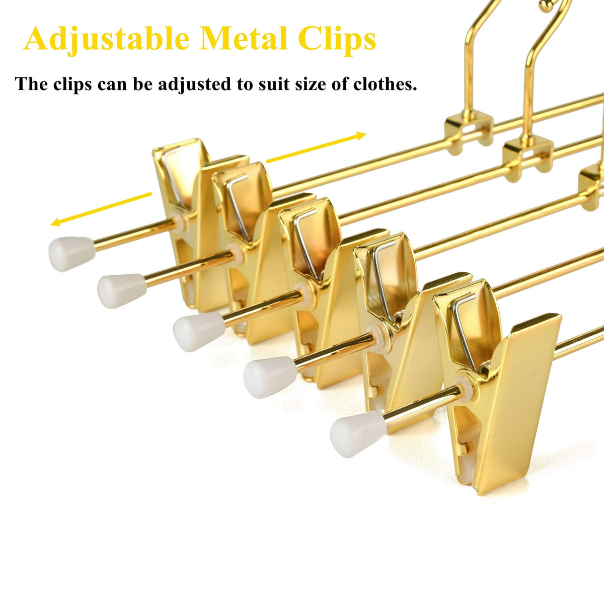 Amber Home non-slip clip design protects fabrics from slipping
