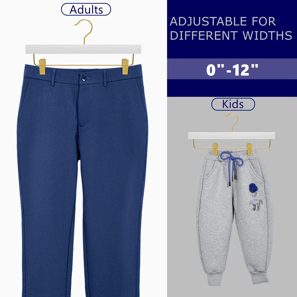 Amber Home rubber-mat clip detail keeps fabrics secure and prevent slipping.