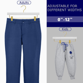 Amber Home rubber-mat clip detail keeps fabrics secure and prevent slipping.