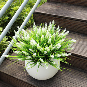 AmberFun easy-care faux plants for low maintenance.