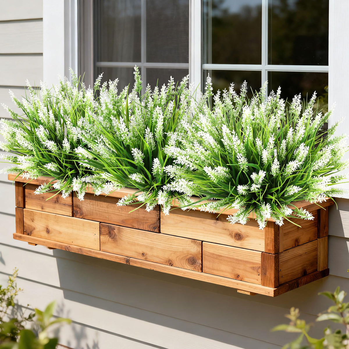 AmberFun planter filler for porches and patios.