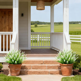AmberFun UV-resistant plants stay bright in sun and rain.