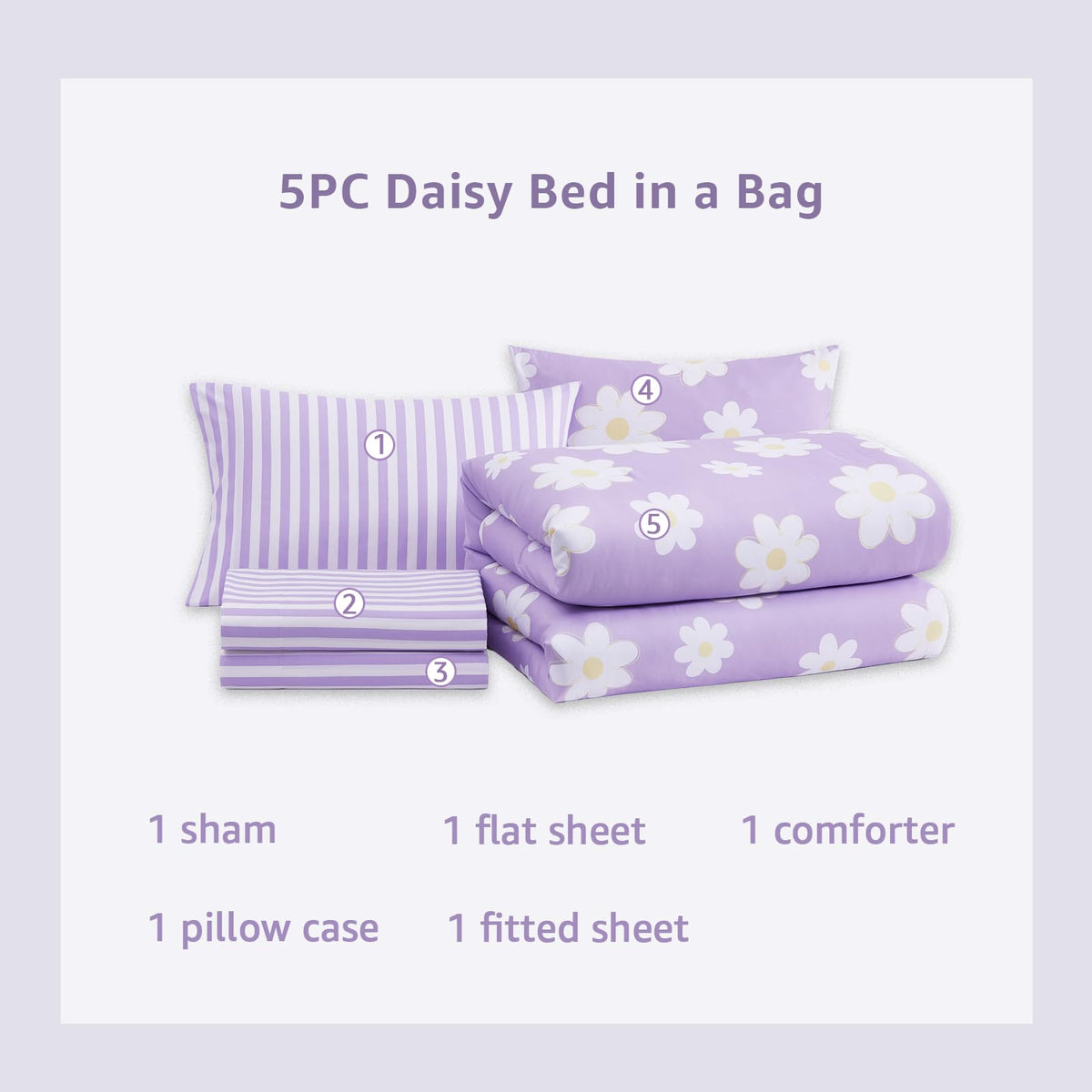 AMBERSPACE comforter 66x90 in the primary design for dreamy sleep space