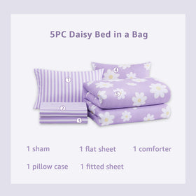 AMBERSPACE comforter 66x90 in the primary design for dreamy sleep space