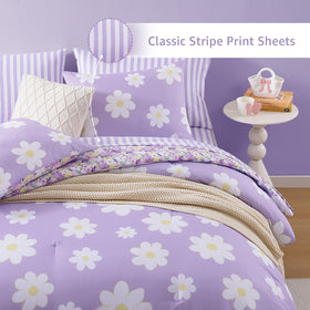 AMBERSPACE 66x96 flat sheet coordinates with the set for a coordinated look