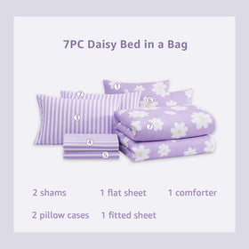 AMBERSPACE shams match the bedding for a coordinated look