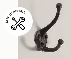Ambipolar TriLeg coat hook set ideal for mudrooms and foyers.