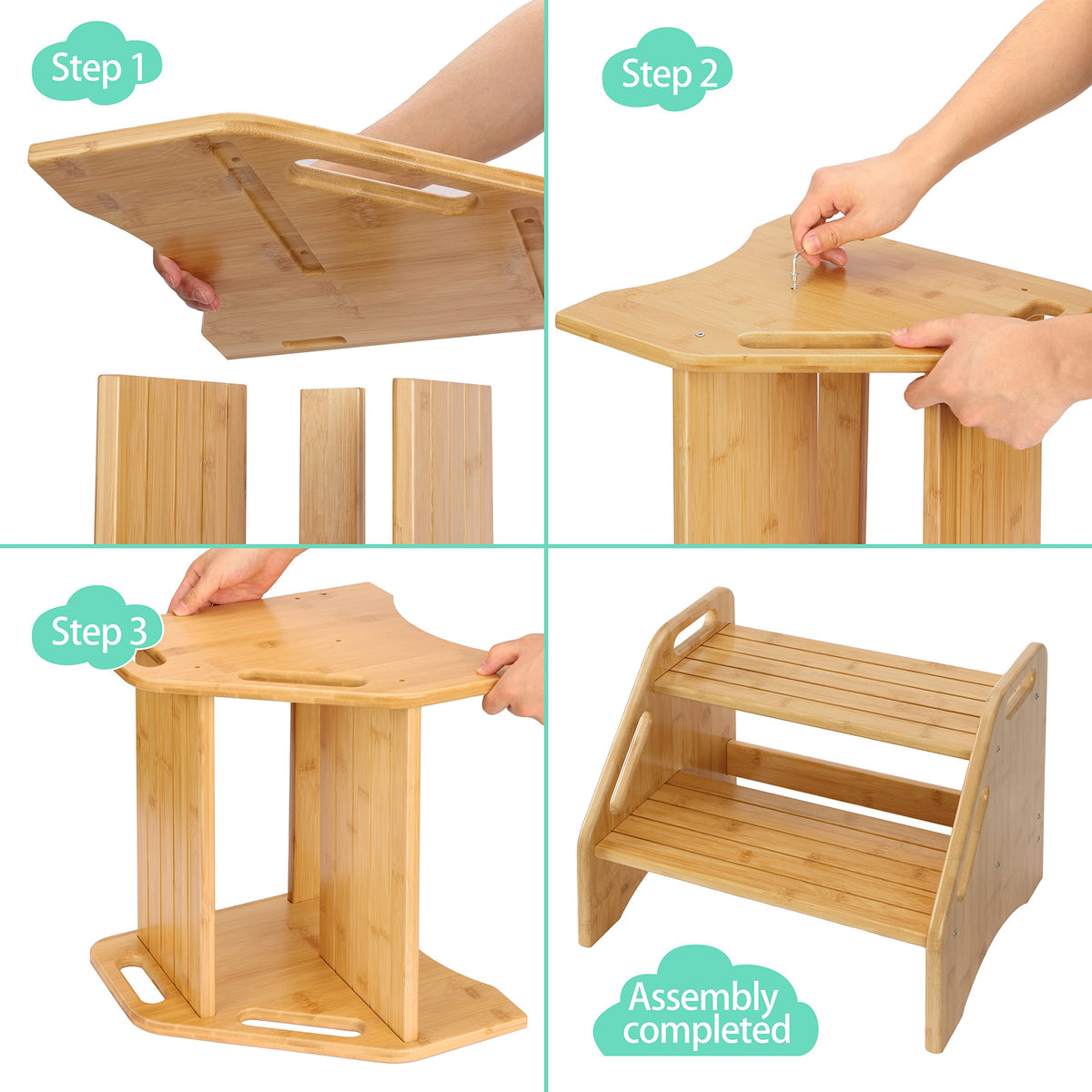 AMBIRD bathroom use for potty training and independence.