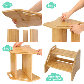 AMBIRD bathroom use for potty training and independence.