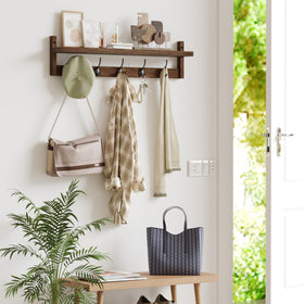 AMBIRD entryway coat rack and shelf for kitchen use and daily items