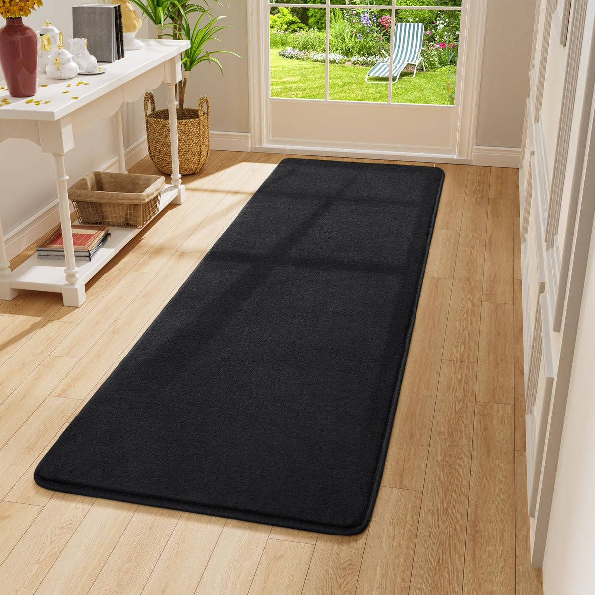 Amearea washable runner simple hand wash for deeper clean