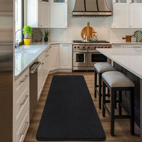 Amearea kitchen entrance rug low-pile design reduces slipping risk