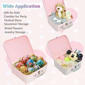 Amedoo paperboard suitcases for photos and memories, neatly stored and displayed.