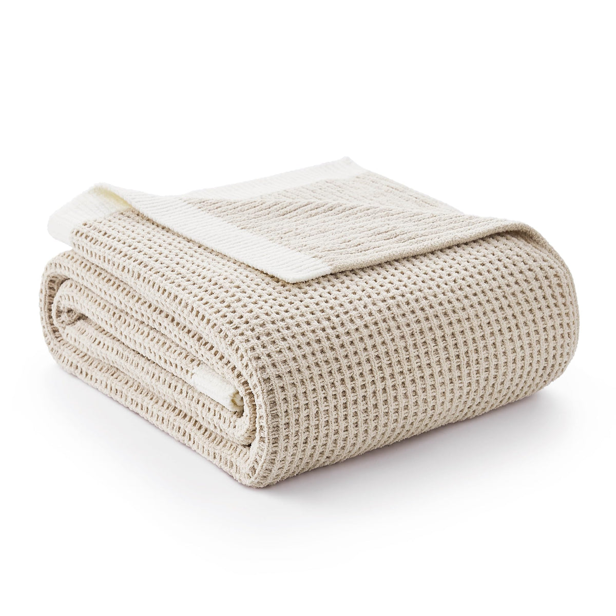 Amélie Home chenille throw with ultra-soft chenille for year-round warmth.