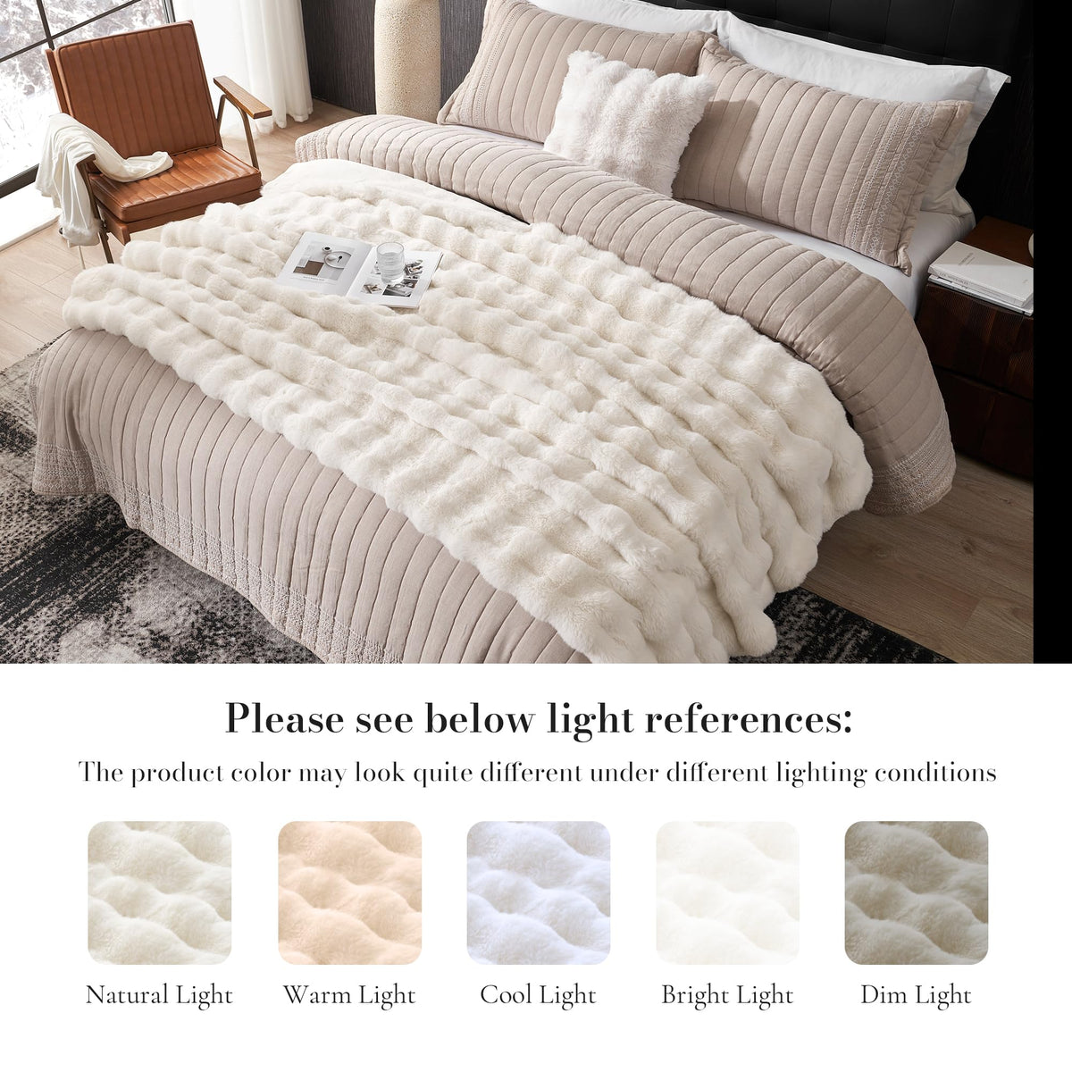 Amélie Home microfleece reverse side provides a smooth glide against skin.