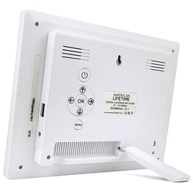 American Lifetime extra-large clock with five alarms helps with daily reminders