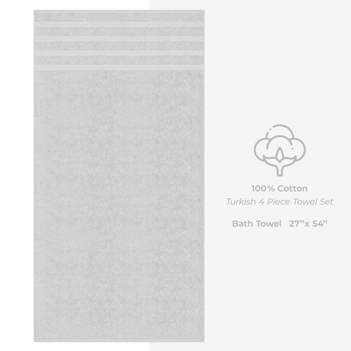 American Soft Linen large 27x54 inch towels ideal for baths.
