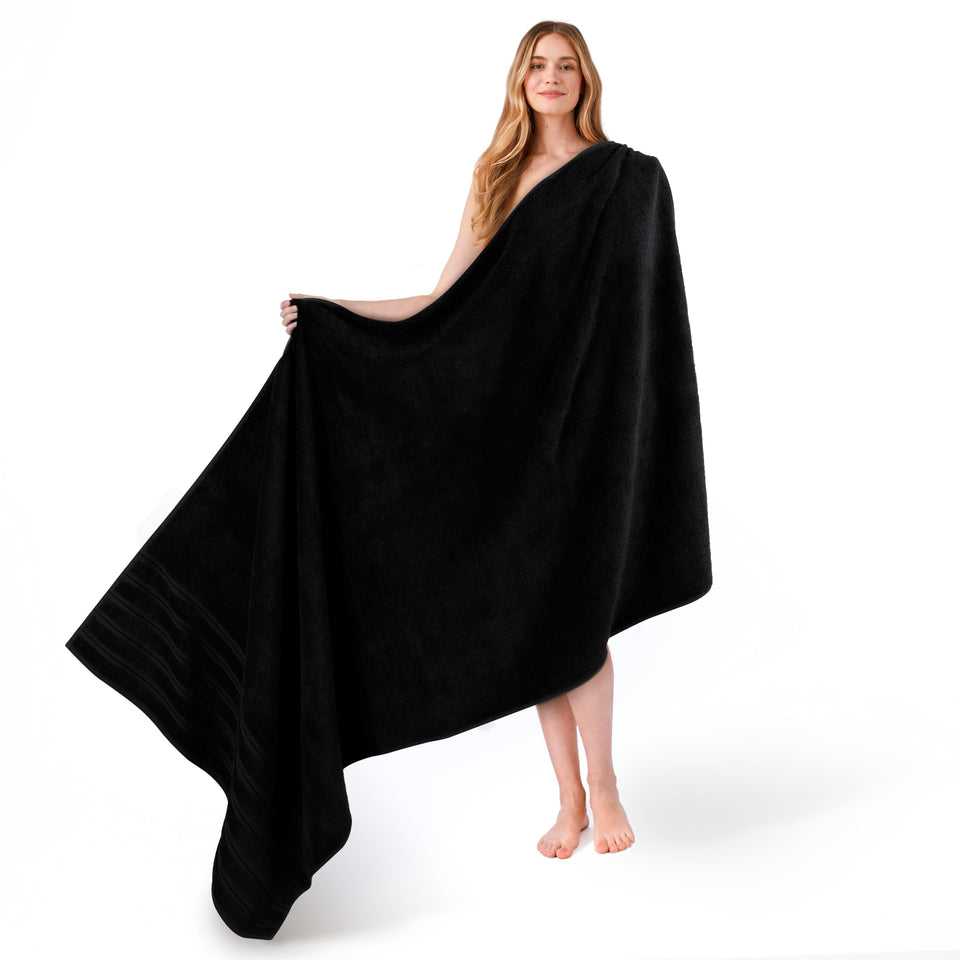 American Soft Linen 35x70 towel drape for bath or spa use.