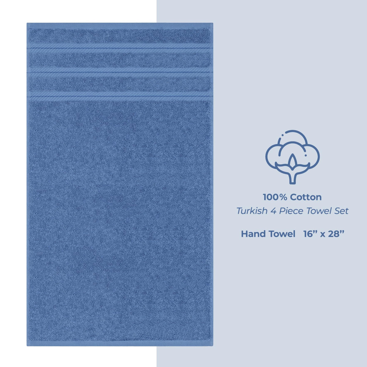 American Soft Linen 600gsm towels provide luxury feel and quick-drying performance in busy mornings