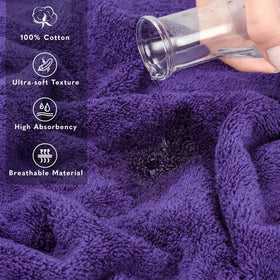American Soft Linen oversized towel with double-stitched edges for durability