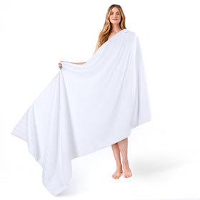 American Soft Linen 35x70 bath towel front view shows plush, absorbent Turkish cotton.