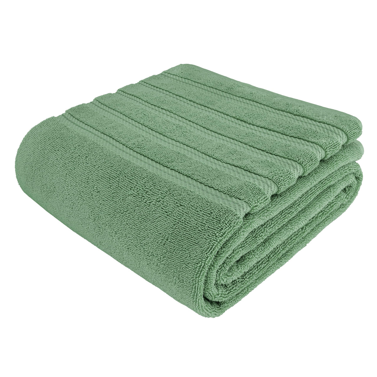 American Soft Linen folded display showing generous size and premium quality.