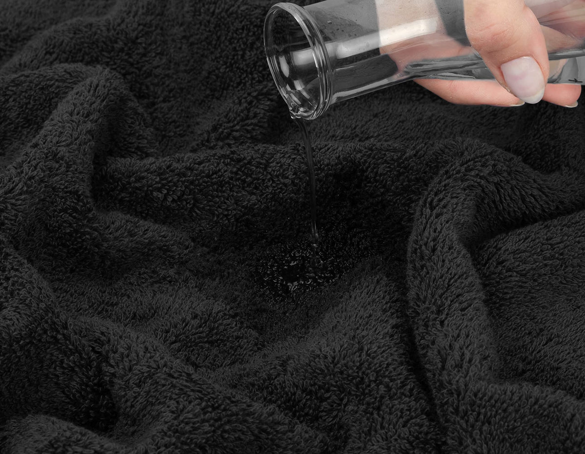 American Soft Linen four-piece towel set packaging