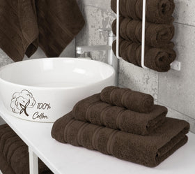 American Soft Linen hand towel 16x28 inches with soft, quick-dry feel