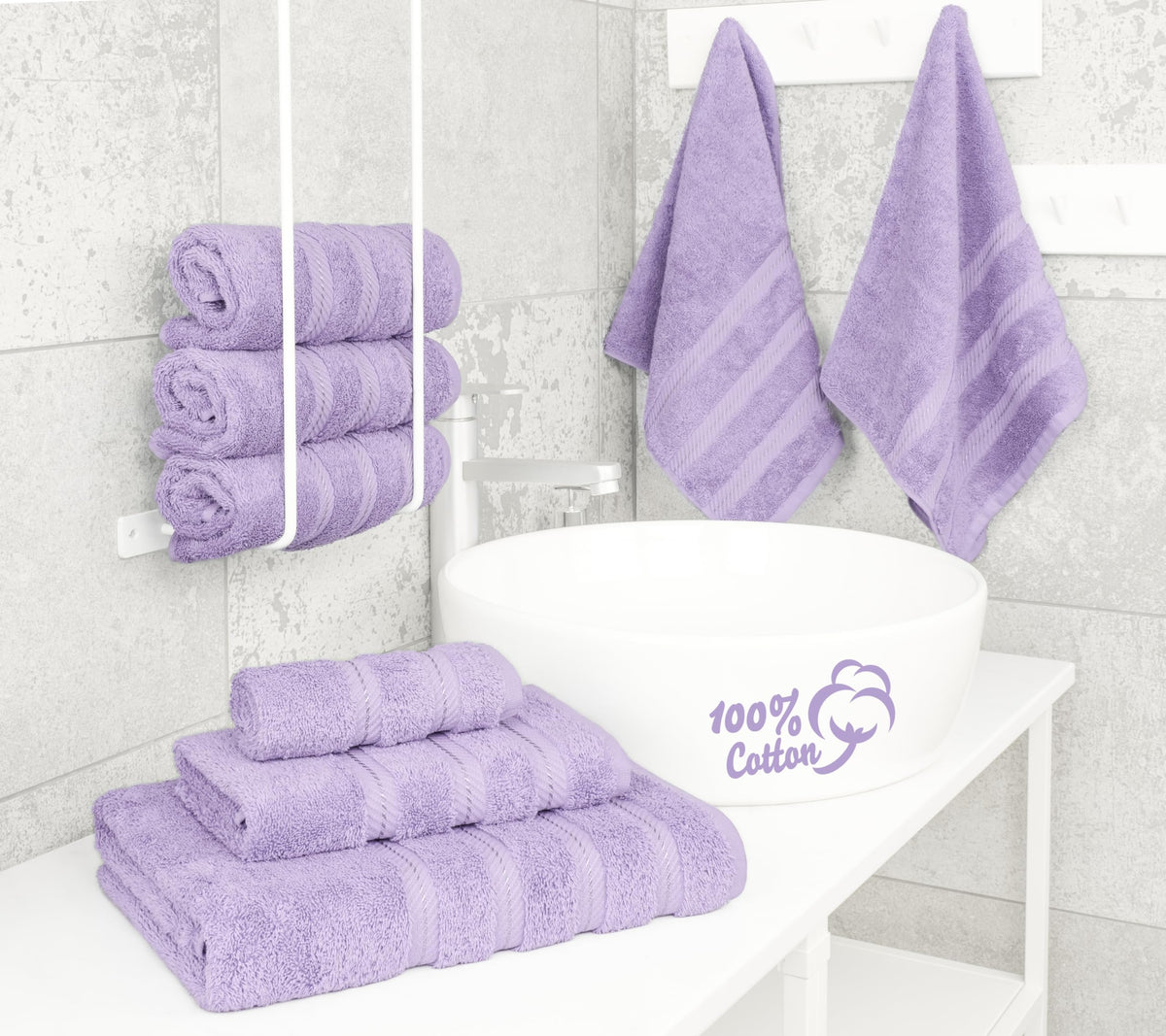 American Soft Linen hand towels 16x28 inches ideal for daily use