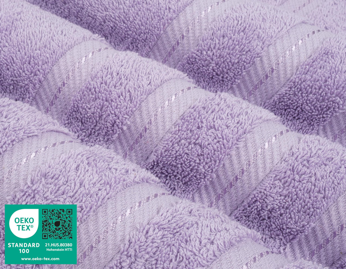 American Soft Linen lilac washcloth 13x13 perfect for face cleansing