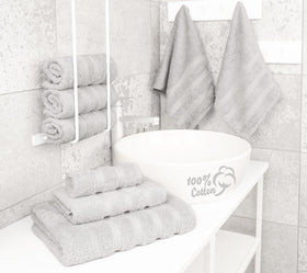 American Soft Linen luxury towel set hand towels deliver durable absorbency for daily use.