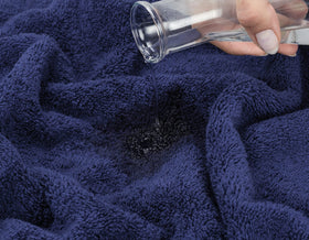 American Soft Linen OEKO-TEX certified label visible, ensuring safe materials.