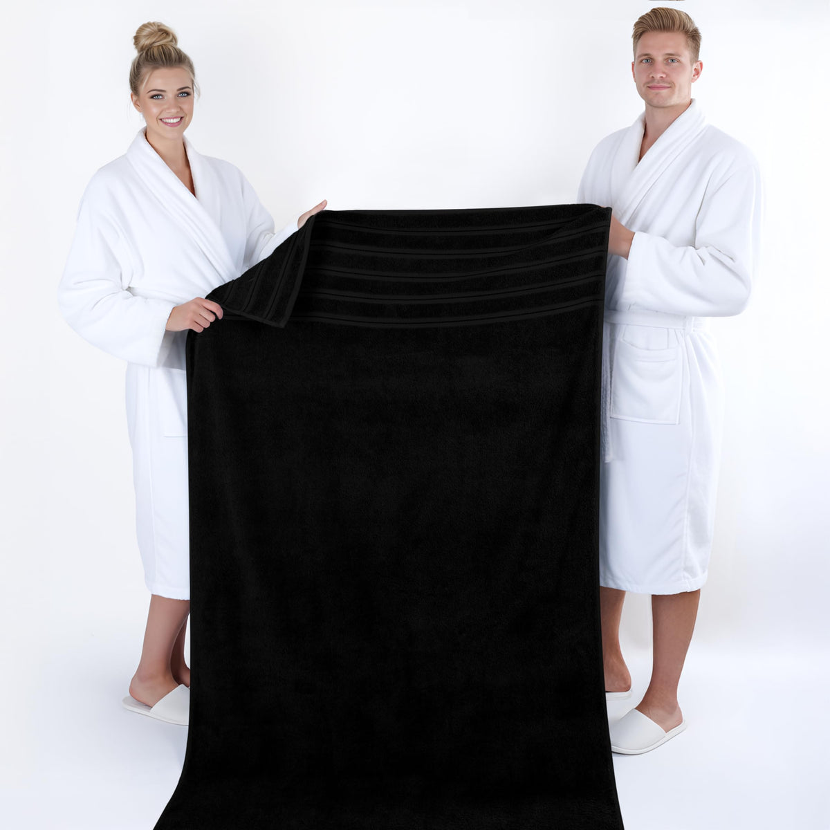 American Soft Linen oeko-tex-certified towel ensures safe materials.
