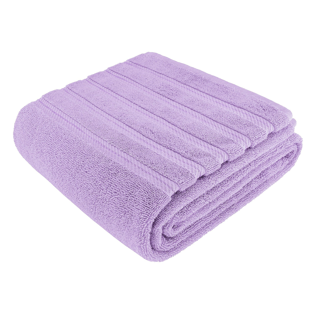 Poolside towel draped for display, highlighting absorbency and luxurious drape.