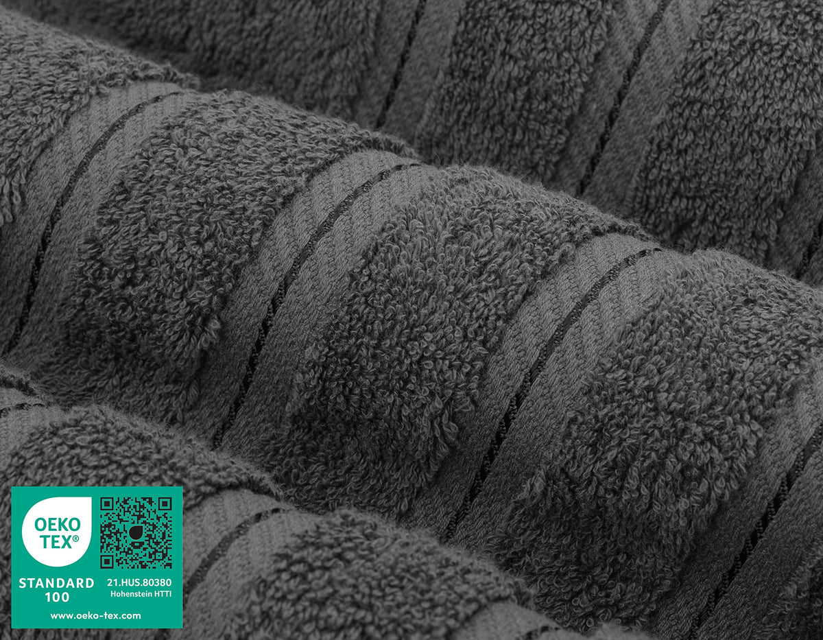 American Soft Linen washcloth close-up showing soft, gentle fibers for facial care