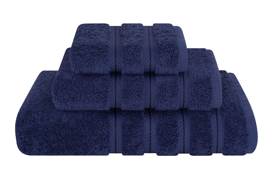American Soft Linen premium bath towel closeup reveals plush 600gsm fabric and absorbent feel.