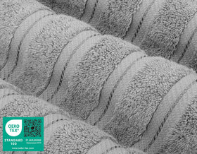 American Soft Linen premium washcloth illustrating compact, quick-drying square cloth