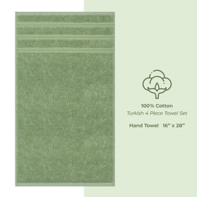 American Soft Linen 600gsm Turkish cotton bath towels flat lay highlights thickness