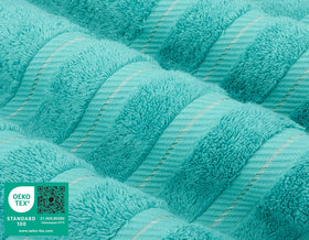 Turkish cotton weave close-up, 600 GSM, American Soft Linen.