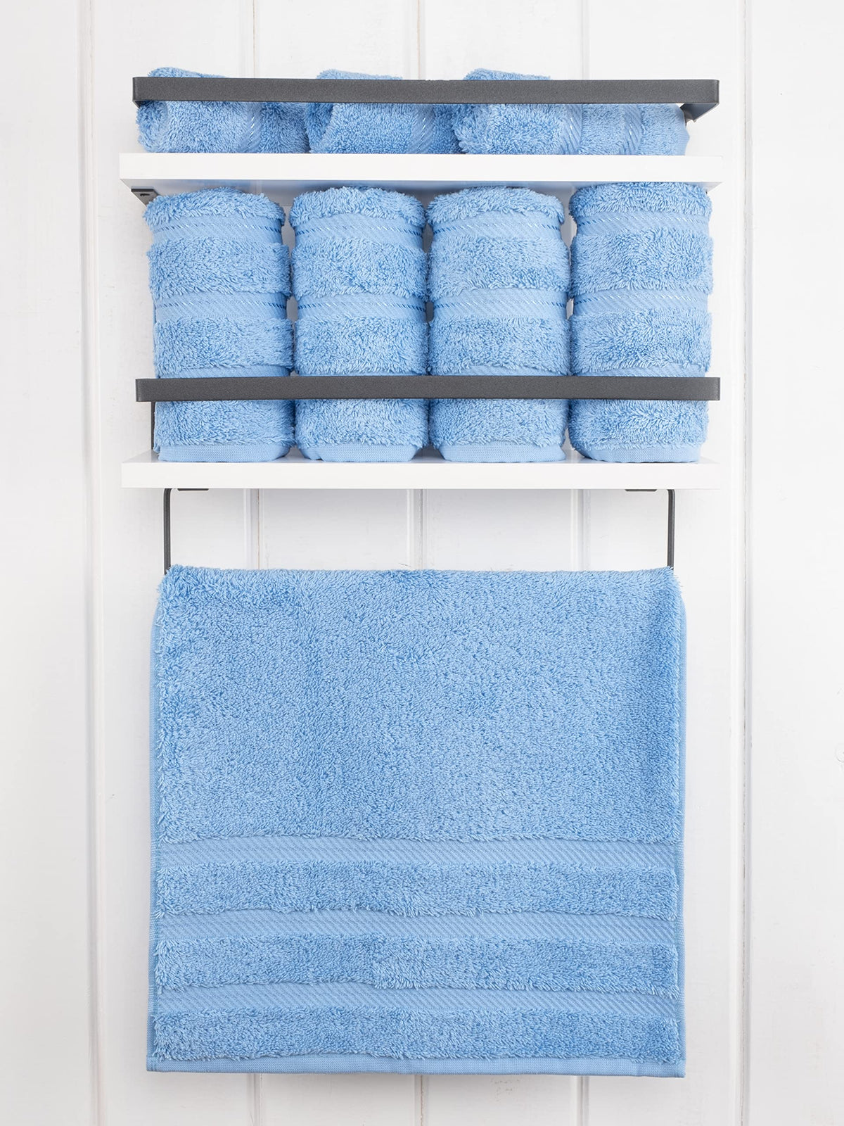 American Soft Linen Turkish cotton towels, 600gsm, close-up texture and premium weave.