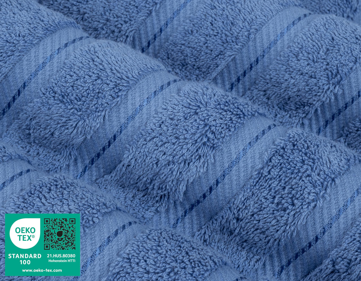 American Soft Linen Turkish cotton towels deliver soft touch and high absorbency after showers