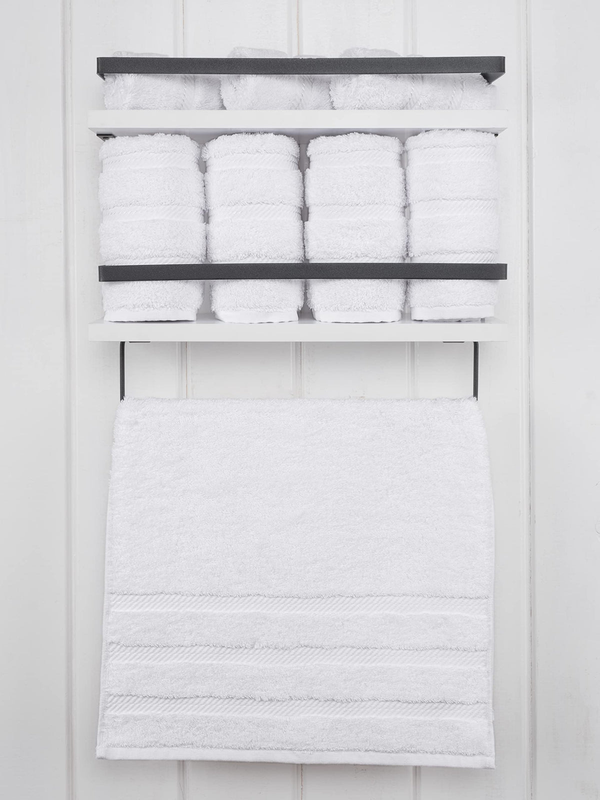 American Soft Linen Turkish cotton close-up reveals dense loops for high absorbency