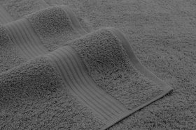 American Veteran Towel label and weave detail highlighting luxury hotel softness