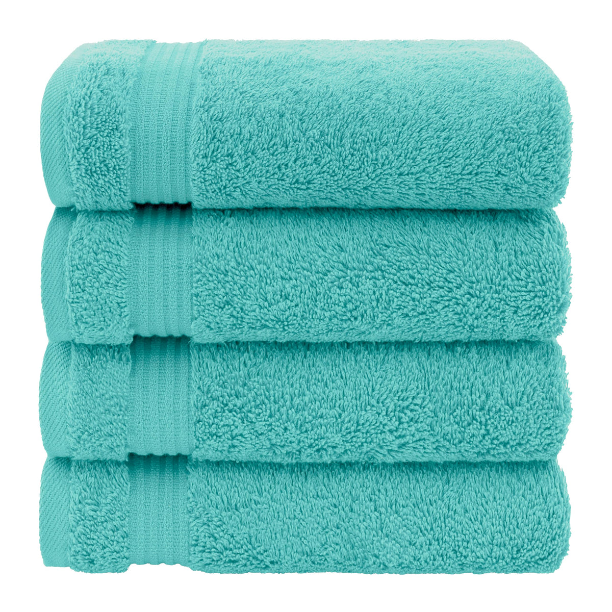 American Veteran Towel turquoise 600-GSM close-up emphasizes dense quick-drying fabric