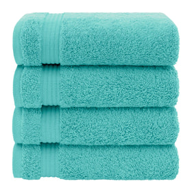 American Veteran Towel turquoise 600-GSM close-up emphasizes dense quick-drying fabric