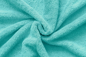 American Veteran Towel turquoise packaging shown suitable for gifting or home use